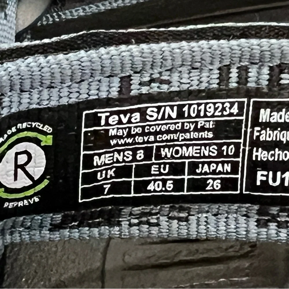 NEW Teva Hurricane XLT2 Blue Hiking Sandal Unisex Mens Womens 8 9 10 11 12 13 14 - Picture 14 of 14